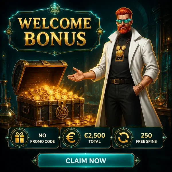 El Alquimista Jefe presenta el tesoro del bono de bienvenida en el portal de inicio de sesión de Boomzino