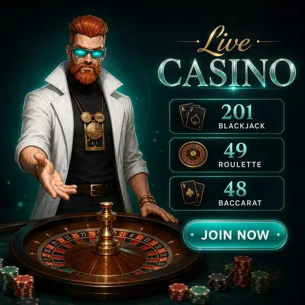 Professional dealer presenting roulette wheel at Boomzino live casino studio